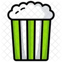Palomitas De Maiz Snacks De Palomitas De Maiz Snacks De Cine Icono