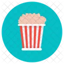 Palomitas De Maiz Snacks De Palomitas De Maiz Snacks De Cine Icono