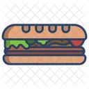 Pambazos Maxican Sandwich Sandwich Icon