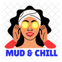 Pampering Facial Facemask Icon