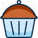 Pan Cake Cupcake Bakery Icon