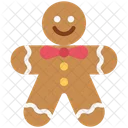 Pan De Jengibre Galleta Navidad Icono