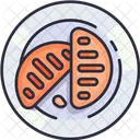 Pan De Pita Tortilla Pan Plano Icono