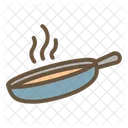 Pan with cooking  Icon