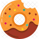 Donut de panadería  Icono