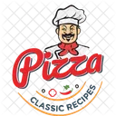 Insignia De Pizza Logotipo De Pizza Pizzeria Icono