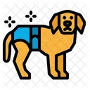 Pañal para perros  Icono