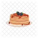 Pancake Stack Food Icon