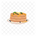 Pancake Stack Food Icon