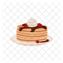 Pancake Vector Stack Icon