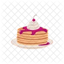 Pancake Vector Stack Icon