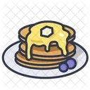 Pancake Sweet Breakfast Icon