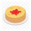 Pancake Sweets Strawberry Icon