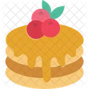 Pancake Cake Food Icon