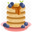 Pancake Cake Dessert Icon