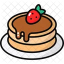 Pancake Cake Breakfast Icon