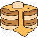 Pancake Butter Syrup Icon