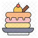 Pancake Food Dessert Icon