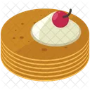 Pancakes Sweet Dessert Icon