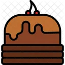 Pancakes Bakery Cake Icon