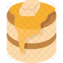 Pancakes Fluffy Dessert Icon