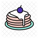 Pancakes Fast Food Breakfast Icon