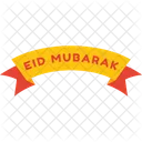 Bandera de eid mubarak  Icono