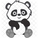 Giant Panda Bear Icon