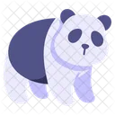 Flat Panda Icon