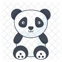 Panda Animal Panda Face Icon
