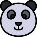 Panda Animal Face Fauna Icon