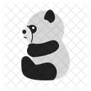Panda Animal Wildlife Icon