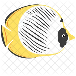 Panda Butterfly Fish  Icon