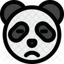 Cara Triste De Panda Icono