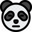 Panda Closed Eyes Icon