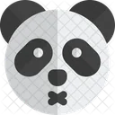 Panda Closed Mouth  Icon