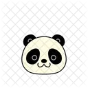 Panda Emoji Face Icon