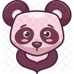 Panda Face  Icon