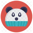 Cartoon Panda Face Icon