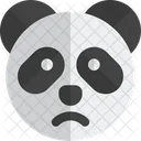 Panda Frowning  Icon