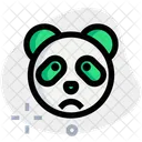 Panda Frowning Animal Wildlife Icon