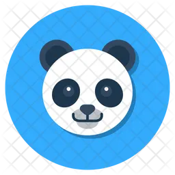 Panda Head  Icon