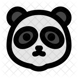 Panda Head  Icon