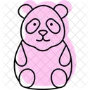 Panda Mammal Bear Icon