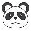 Panda Zoo Bamboo Icon
