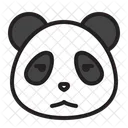 Panda Zoo Bamboo Icon