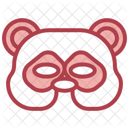 Panda Mask  Icon