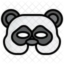 Panda Mask Mask Carnival Icon