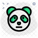 Panda Neutral Animal Wildlife Icon