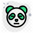 Ojos Cerrados Panda Animal Fauna Icono